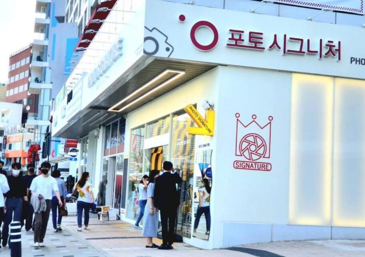 Holiday Apt Gwangan Beach Busan Eksteriør billede
